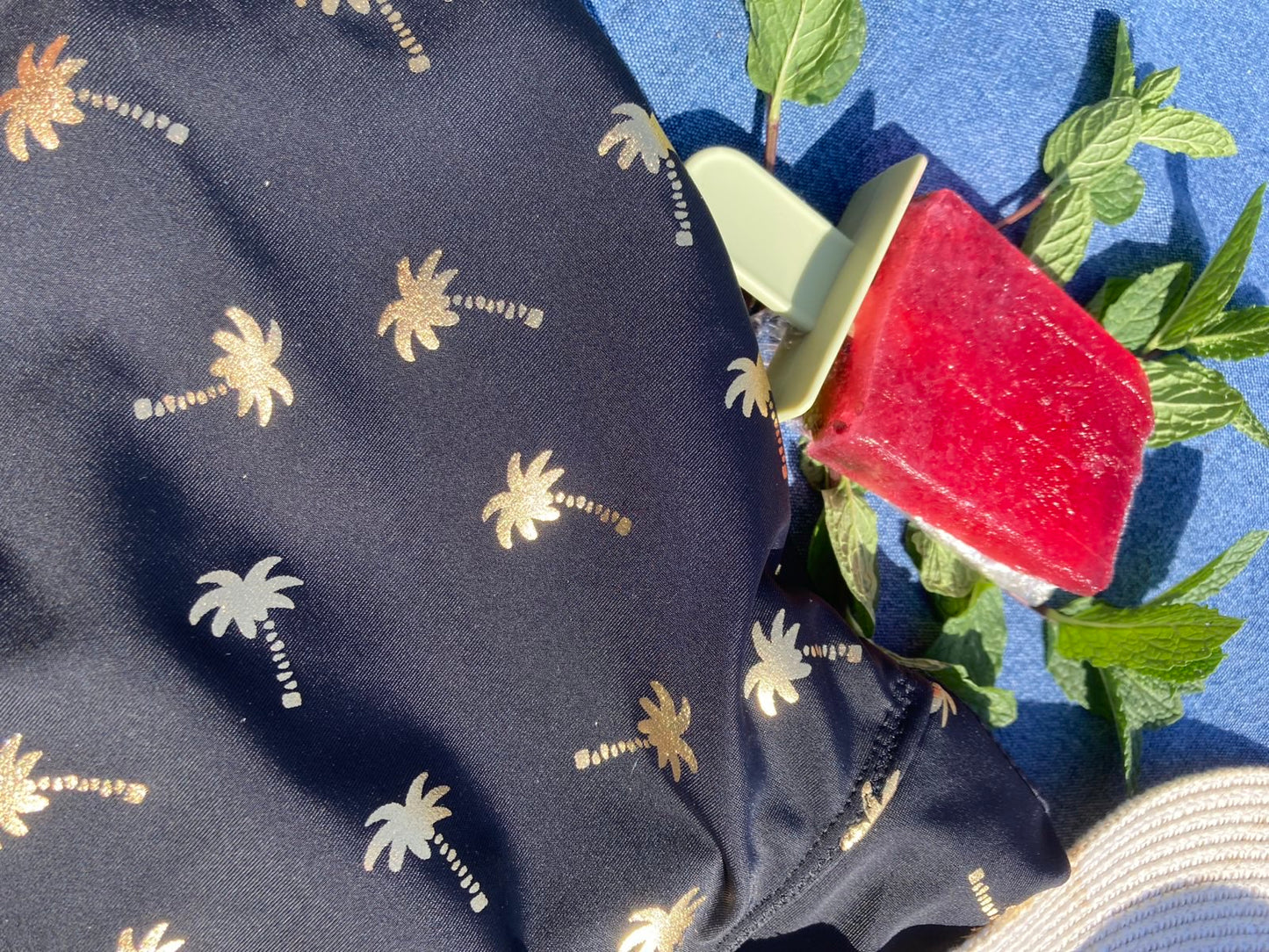 High-waisted Swim Skirt