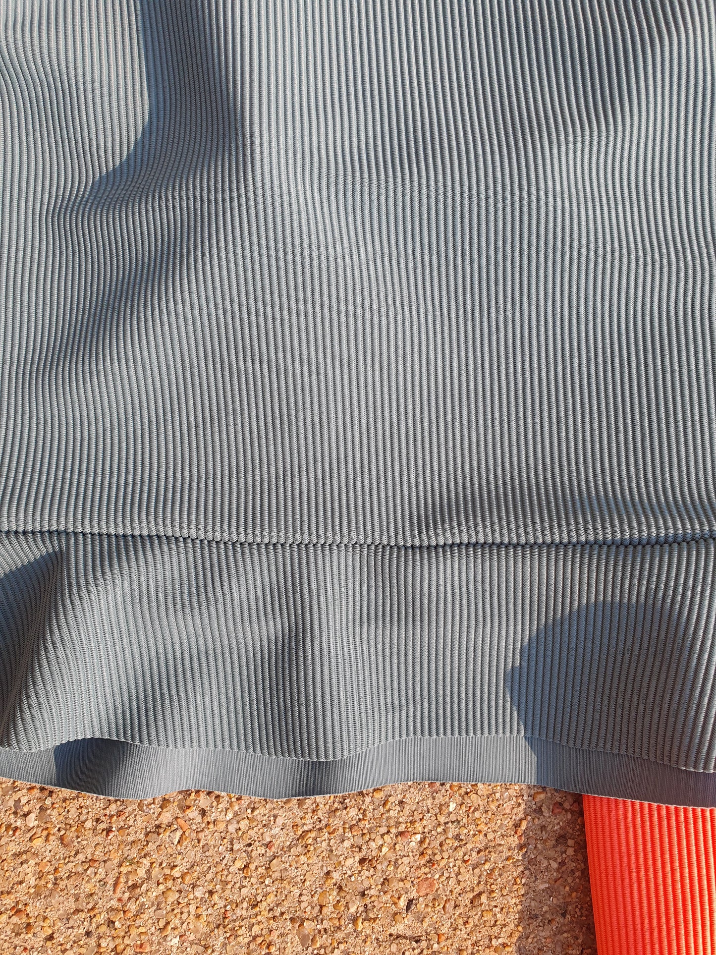 High-waisted Swim Skirt in Pale Cacti