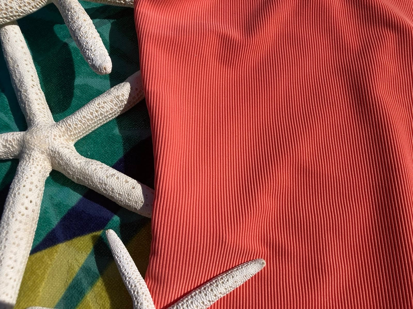 Ribbed Bow Back Tankini